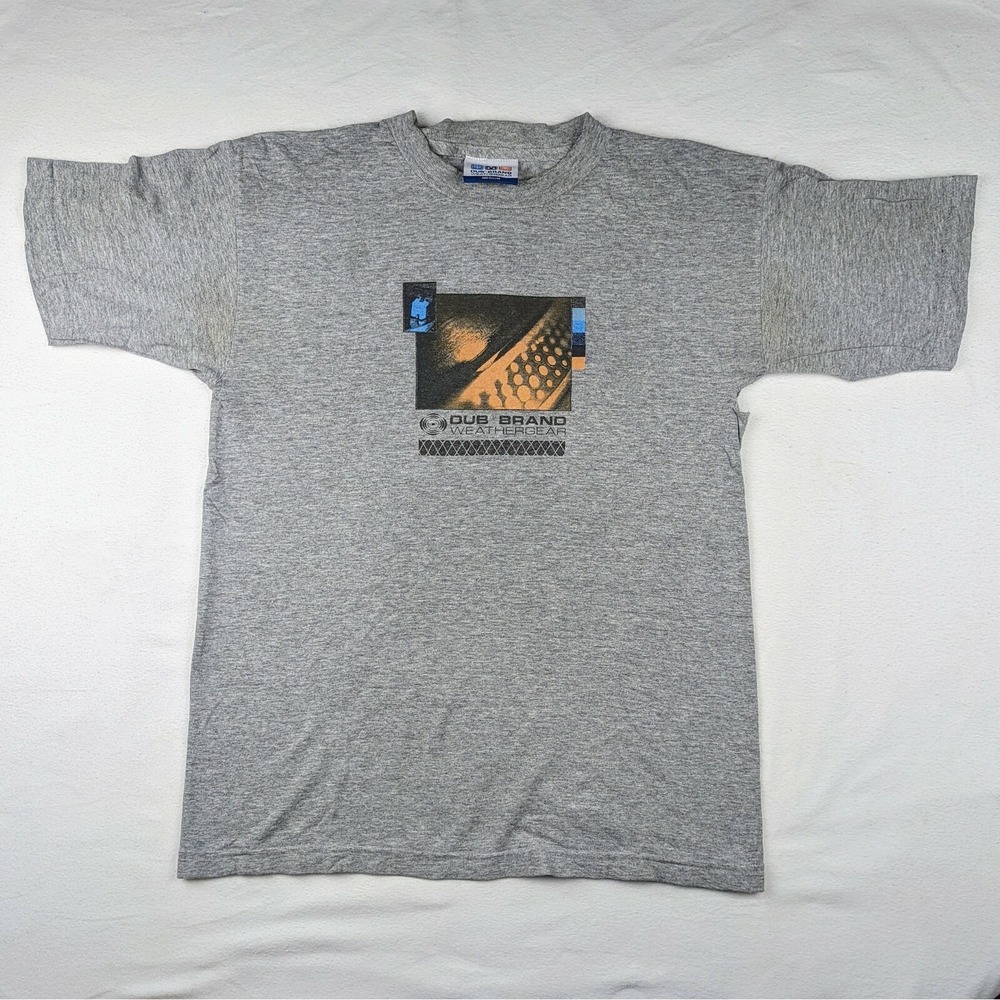 Vintage Dub Brand Weathergear Turntable DJ DC Shoes Ken‎ Block 90s Shirt Medium